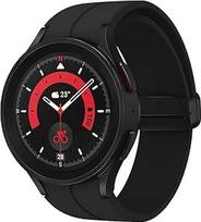 "Samsung Galaxy Watch5 Pro" išmanusis laikrodis, sveikatos sekimo įrenginys, sporto laikrodis, ilgai veikianti baterija, 4G, 45 mm, juodas, pratęsimas 1 metams [išskyrus "Amazon"] - Versija FR
