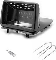 "Sound-way" 9 colių automobilinio radijo imtuvo priekinės panelės adapteris, suderinamas su "Renault Clio" 2005-2014 m.