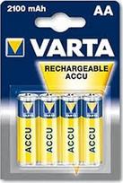 "Varta" 4 "Basic Line" AA tipo baterijų pakuotė - 2100 mAh