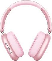 "Wentronic Y01" triukšmą slopinančios ausinės, belaidės ausinės per ausis, "Bluetooth 5.3", "Hi-Res" garsas, 48 val. atkūrimas, sulankstomos, su mikrofonu, skirtos "iOS" / "Android" / asmeniniams kompiuteriams - rožinės spalvos