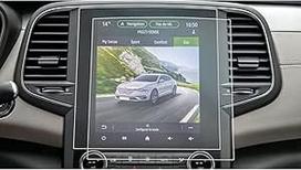 CDEFG [Pack of 2] Suderinama su "Renault Talisman Easy Link" 9,3 colių 2020 2021 2022 2023 navigacijos ekrano apsauga 4H atspari įbrėžimams GPS skaidri ekrano apsauga Automobilių navigacijos plėvelės priedai
