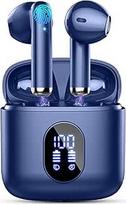 Drsaec Bluetooth 5.4 ausinės, 2025 ausinės į ausis Belaidės Bluetooth 6D Deep Bass belaidės ausinės su 4 ENC mikrofonu, triukšmą slopinančios ausinės, 30 valandų, USB-C, IP7 vandeniui atsparios sportinės ausinės