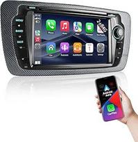 ESSGOO 2+64G "Android 15" belaidis "Carplay" ir "Android" automobilinis radijas, skirtas "Seat Ibiza IV 6J" 2009-2013 m., 7 colių jutiklinis "Bluetooth" automobilinis radijas su FM RDS GPS WiFi
