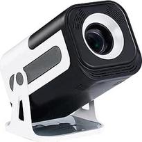 HY300 Pro Nešiojamas mini projektorius su "WiFi 6" ir "Bluetooth 5.0" išmaniuoju projektoriumi 1080P palaikomas 4K vaizdo projektorius su integruotu "Android 11.0" (G1)