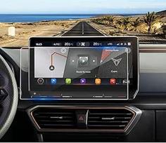 Navigacijos ekrano apsauga, suderinama su "Cupra Formentor 2021-2024/Cupra Leon 2023 2024", grūdinto stiklo ekrano apsauga, 9H apsauga nuo įbrėžimų GPS ekrano apsauga (12 colių)