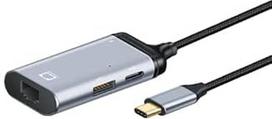 NFHK USB-C tipo USB 3.1 į 1000Mbps Gigabit Ethernet tinklo LAN adapteris su PD maitinimo prievadu
