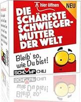 Schlump-Chili Aštriausia pasaulyje uošvė - juokingas dovanų rinkinys moterims. Puiki dovanos idėja gimtadienio, Velykų, Kalėdų, vestuvių metinių, Motinos dienos ar tiesiog todėl, kad