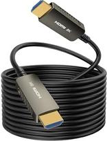 SOEYBAE 8K HDMI 2.1 kabelis 30 m šviesolaidinis HDMI kabelis 48Gbps - 8K @ 60Hz 7680 x 4320 / 4K @ 120Hz - su eARC, HDCP 2.2, 3D ir HDR10+ - skirtas PS5, "Xbox", namų kinui, projektoriui, televizoriui