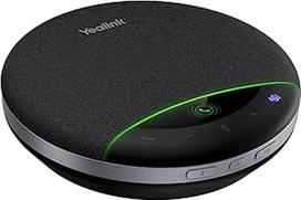 Yealink SP96 "Bluetooth" konferencijų garsiakalbis, nešiojamasis garsiakalbis su 30 m atstumu, 6 mikrofonų ANC, 26 val. pokalbio laikas, konferencijų mikrofonas 8 žmonėms, "Daisy Chain" grandinė 20 žmonių, sertifikuotas komandos