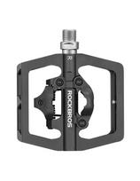 Rockbros PD15-BK aliuminio lydinio dviračio pedalų rinkinys - juodas