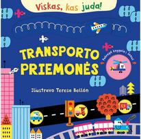 Viskas, kas juda! Transporto priemonės. Interaktyvi knyga - Nėra Autoriaus
