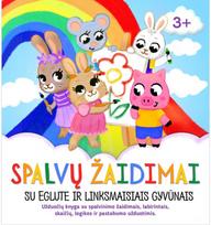 Spalvų žaidimai su Eglute ir kitais gyvūnais (su kreidelėmis) - Nėra Autoriaus