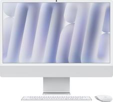 Apple iMac 24 inch: M4 10/10, 16GB, 512GB SSD - Silver | MWUV3ZE/A | 195949595325