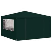 Proginė palapinė su šoninėmis sienomis, žalia, 4x4m, 90g/m² CFE98374