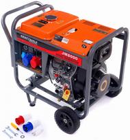 Dyzelinis atviro tipo generatorius Kraft & Dele KD126, 8 kW, DOUBLE POWER 80 %, 12/230/380 V