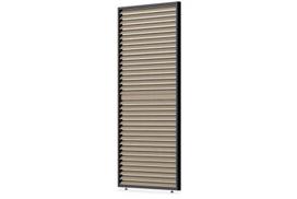 Reguliuojamų horizontalių žaliuzių panelė pavėsinėms Pergola ELEGANCE/DELUXE/FUSION 1.2 m, Woodgrain (113.3 cm)