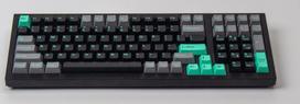 Keychron Cherry DS PBT (PBT-16) Grey and Green Keycap Set