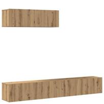 3 dalių sieninis Televizoriaus spintelė，TV spintelė，TV staliukass komplektas Artisan Oak CFE590267