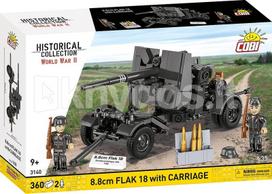 Konstruktorius „Flak“ su priekaba, 8,8 cm, 360 detalių