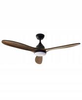 Lubinis ventiliatorius su lempa MOYAR su pulteliu Dark brown | 626031 Bel | 4069605025555