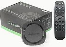 "Audiocast" belaidis "WiFi" garso imtuvas "Multiroom" adapteris garsiakalbių sistemoms Laidinius garsiakalbius paverčia belaidžiais "Airplay", "WiFi Ethernet", "Bluetooth" ir nuotolinio valdymo suderinamumas