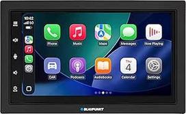 "Blaupunkt Oslo 600 DAB", 2-DIN automobilinė multimedijos sistema, 7 colių jutiklinis ekranas, belaidis "CarPlay", belaidis "Android Car", DAB+, "Bluetooth", laisvų rankų sistema, USB, įvestis, atbulinės eigos kamera, 180 W