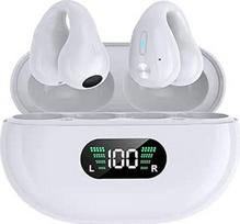 "Bluetooth" ausinės, "Bluetooth" belaidės ausinės "Bluetooth 5.3 HiFi Premium Sound", "Air Line Bone Sound" sportinės ausinės, prisegamos prie ausinių, skirtos sportui, patogiai pritaikytos "iOS" / "Huawei" / "Samsung