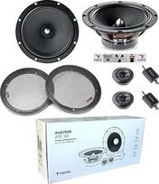 "Focal Auditor" ASE-165 ASE165 1 dvipusio ryšio rinkinys 6,5 colio 60 W RMS 120 W Max su 2 žemų dažnių garsiakalbiais 2 aukštų dažnių garsiakalbiais 2 krosoveriais 91,5 dB + tinklelis ir 5 nemokami lipdukai kiekvienai porai