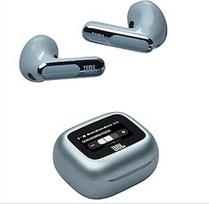 "JBL Live Flex 3" belaidės ausinės su "Bluetooth", 50 valandų veikianti baterija, "True Adaptive Noise Cancelling" ir didelės raiškos JBL signatūros garsas, atsparios vandeniui pagal IP54, su ausų kištukais, mėlynos spalvos