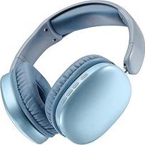"Music Sound MAXI3" belaidės ausinės per ausis, aktyvus triukšmo slopinimas, svaiginantis ir krištolo skaidrumo garsas, iki 35 valandų be pertraukos, suderinamos su visais įrenginiais, USB-C įkrovimas, mėlynos spalvos