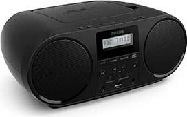 "Philips" TAZ6000 daugiafunkcinis CD grotuvas su DAB+/FM radiju, "Bluetooth 5.4", USB, dinamiškais bosais ir 3,5 mm ausinių lizdu