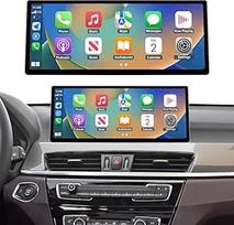 "Road Top CarPlay" ekranas, 12,3 colio itin plonas automobilinis radijo stotelės ekranas, skirtas BMW X1 serijos F48 2016-2019 m. su EVO sistema, palaiko belaidę "CarPlay"/"Android Auto"/"MirrorLink" sistemą