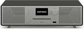 "sonoro Meisterstück" (2 kartos) kompaktinė sistema su CD grotuvu (Airplay, "Google Cast", "Spotify", FM, DAB+) Matinis grafitas
