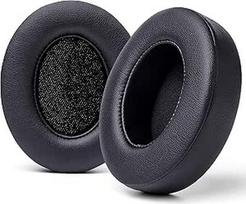 "WC Wicked Cushions" pakaitinės ausų pagalvėlės "Beats Studio 2" ir "Beats 3" (B0501, B0500) laidiniams ir belaidžiams įrenginiams | Netinka "Beats Solo" | Minkštesnė oda, patobulintos putos ir tvirtesni klijai | Juoda