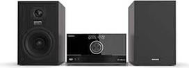 AIWA MSBTU-600 mikrosistema, "Bluetooth", CD, USB, AUX IN, išvesties galia 2 x 50 W RMS, spalva: juoda