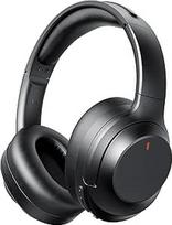 Atnaujintos triukšmo slopinimo ausinės su "Bluetooth 5.4", aktyviu triukšmo slopinimu (ANC) ir ENC mikrofonu, Hi-Fi stereofoninės ausinės su giliais bosais, 30 valandų trukmės, lengvos konstrukcijos, skirtos kelionėms, biurui ir namams