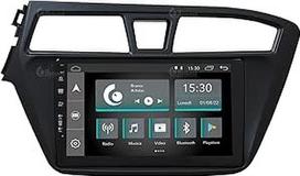 Asmeninis automobilinis radijo imtuvas Hyundai I20 2015-2018 m. "Android" GPS "Bluetooth" WiFi USB DAB+ jutiklinis 9 colių 4 branduolių "Carplay" Android automobilis