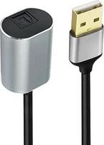 CY A tipo į SPDIF Toslink optinio garso lizdas Opt USB2.0 vyriškos lyties į skaitmeninę optinio pluošto optinę garso sąsają moteriškos lyties adapterio kabelis nešiojamam kompiuteriui (20 cm)