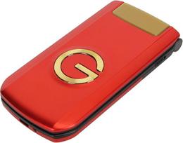 G9000 Flip Phone atrakintas GSM dviejų SIM kortelių telefonas senjorams (raudonas)