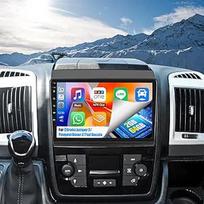 OiLiehu 2G + 64G Android 13 automobilinis radijas Fiat Ducato 2010/Citroen Jumper/Peugeot Boxer Belaidis CarPlay Android Car 9 colių automobilinis radijas su GPS WiFi Bluetooth Mirror Link FM RDS SWC EQ atbulinės eigos kamera
