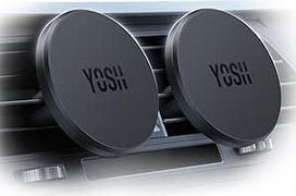 YOSH MagSafe automobilinis mobiliojo telefono laikiklis, magnetinis automobilinis mobiliojo telefono laikiklis ventiliacijai [netrukdo belaidžiam įkrovimui], universalus "iPhone", "Samsung", "Pixel" ir kitiems įrenginiams su magnetu
