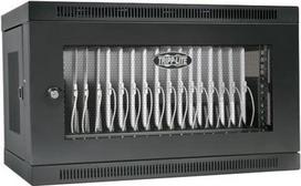 Tripp Lite 16-Port USB Tablet Charging Station - Station zum Laden und Synchronisieren - 2.4 A - 16 Ausgabeanschlussstellen (USB) - Schwarz