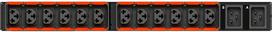 Vertiv Geist RTS, Monitored (Unit Level), 1U, input (2) IEC60320 C20 power inlet 100-240V 16A or 20A, combi outlets (12)C13 or C19 (VA4U21A0)