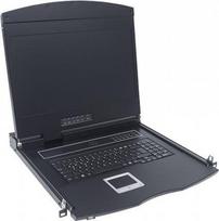 Intellinet Rackmount 43,20cm (17) LCD Console - KVM-Konsole - PS/2, USB - Französisch - 43,2 cm (17) - Rack - einbaufähig - 1280 x 1024 - 250 cd/m² - 1000:1 - 1U (508025)