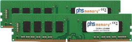 PHS-memory 32GB (2x16GB) Kit RAM Speicher für Gigabyte GA-X150M-PRO ECC (rev. 1.0) DDR4 UDIMM 2133MHz (SP152379)