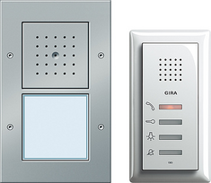 GIRA 049543 - Verkabelt - IP44 - -25 - 70 °C - Aluminium - Weiß - Aluminium - Thermoplast - AC/DC (049543)