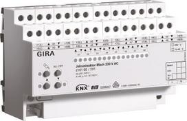GIRA Aktor 216100 KNX/EIB Jalousie 8ach 230VAC REG (216100)