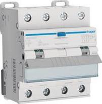 Hager Fi/LS-Schalter ADX490D 4polig 10kA C40A 0.03A A - Leitungsschutzschalter (ADX490D)