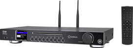 Renkforce RF-DAB-IR1702 Internet CD-Radio DAB+, FM, Internet CD, Bluetooth®, DLNA, WLAN, Internetradio Inkl. Fernbedien (RF-6748346)