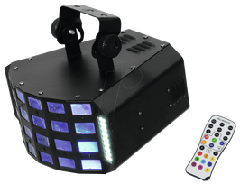 EUROLITE EURO 51918310 - LED-Lichteffekt, D-30 Hybrid Strahleneffekt, 36 W, RGBAWP, DMX (51918310)